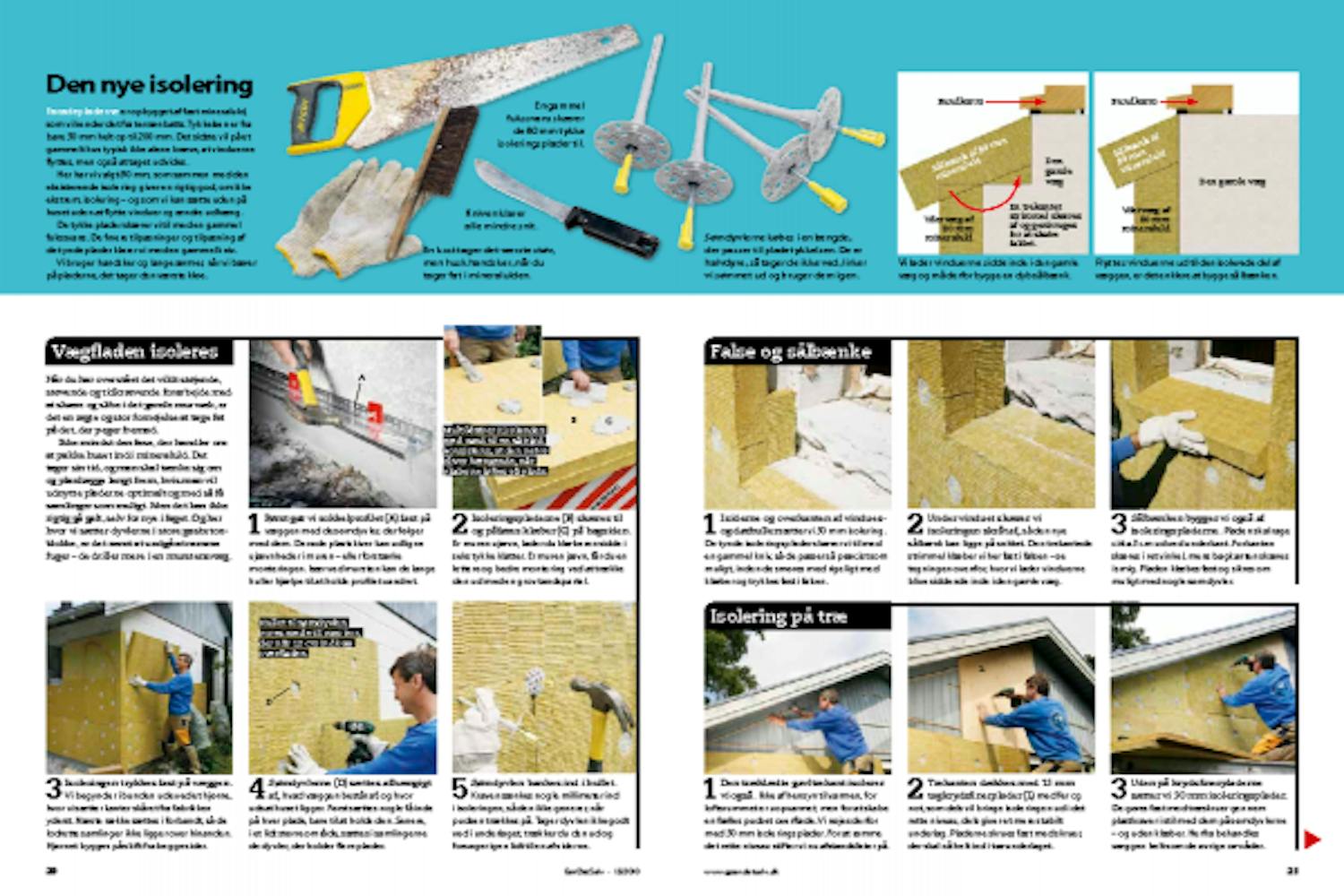 Udvendig isolering i klasse A Udvendig isolering i klasse A